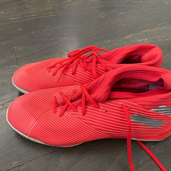 ADIDAS NEMEZIZ 19.3 IN Men's Soccer Shoe -Active Red Size 12 - Picture 2 of 5